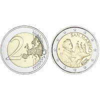 2 Евро 2019 год. Сан-Марино.