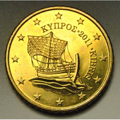 50 Евроцентов 2011 год. Кипр