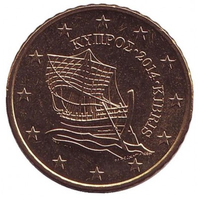 50 Евроцентов 2014 год. Кипр