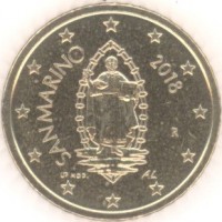 50 Евроцентов 2018 год. Сан-Марино