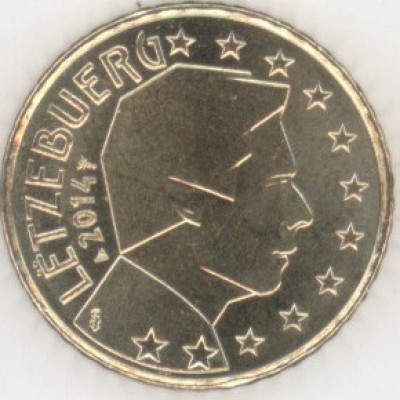 50 Евроцентов 2014 год. Люксембург