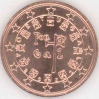5 Евроцентов 2002 год. Португалия