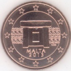 5 Евроцентов 2013 год. Мальта