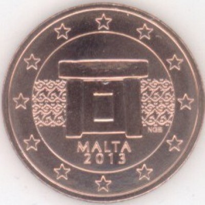5 Евроцентов 2013 год. Мальта