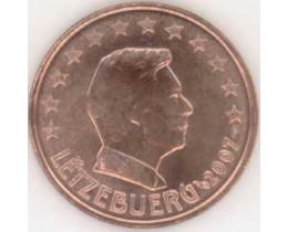 5 Евроцентов 2007 год. Люксембург
