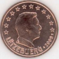 5 евроцентов 2009 год. Люксембург
