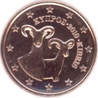 5 евроцентов 2010 год. Кипр