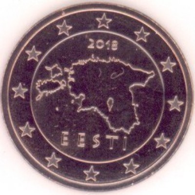 5 Евроцентов 2018 год. Эстония