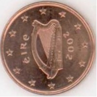 5 Евроцентов 2002 год. Ирландия
