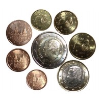 Испания. Набор евро монет 2021 год