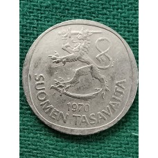 1 марка 1970 год. Финляндия