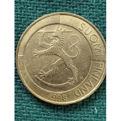 1 марка 1998 год. Финляндия