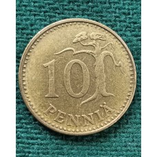 10 пенни 1963 год. Финляндия 