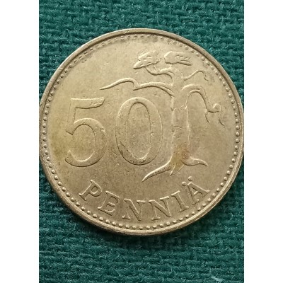 50 пенни 1981 год. Финляндия 