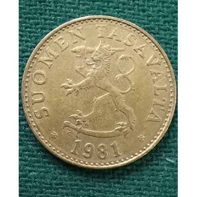 50 пенни 1981 год. Финляндия 