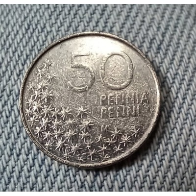 50 пенни 1990 год. Финляндия 