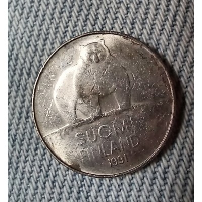 50 пенни 1991 год. Финляндия