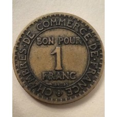 1 франк 1922 год. Франция