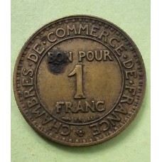 1 франк 1924  год. Франция
