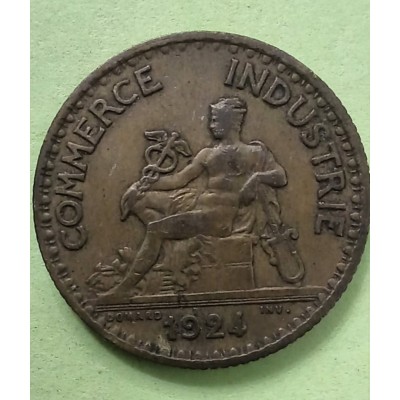 1 франк 1924 год. Франция