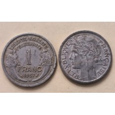 1 франк 1957 год. Франция