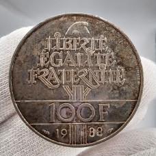  100 франков 1988 год. Франция. Братство