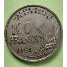  100 франков 1955 год. Франция