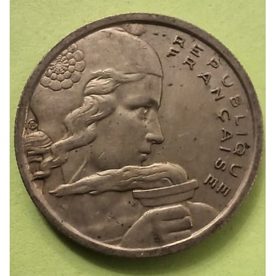  100 франков 1955 год. Франция 