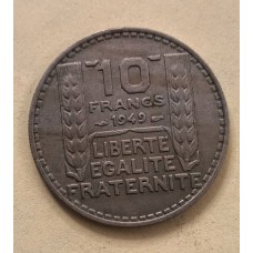 10 франков 1949 год. Франция