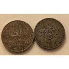 10 франков 1978 год. Франция
