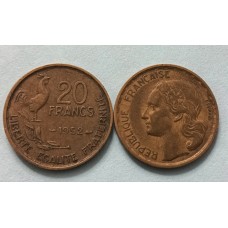 20 франков 1952 год. Франция 