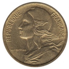 5 сантимов 1966 год. Франция.
