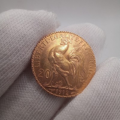 20 франков 1912 год. Франция