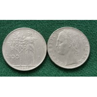 100 лир 1963 год. Италия