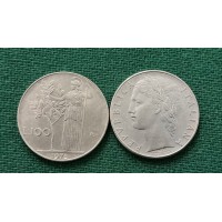 100 лир 1973 год. Италия