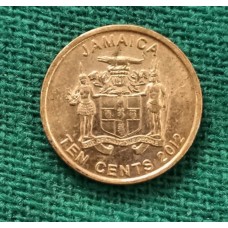 10 центов 2012 год. Ямайка