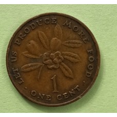 1 цент 1972 год. Ямайка