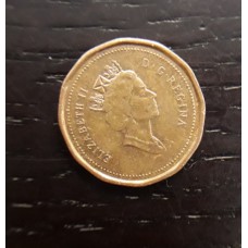 1 цент 1996 год. Канада. Кленовый лист