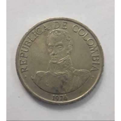 1 песо 1974 год. Колумбия