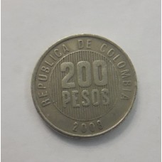 200 песо 2008 год. Колумбия