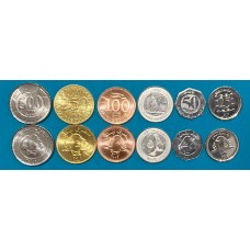 Набор из 6-ти монет Ливана 1996-2018 год