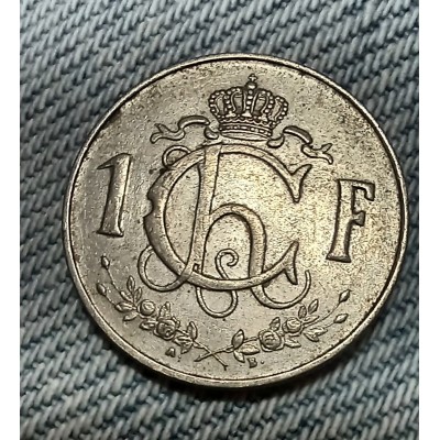 1 франк 1964 год. Люксембург