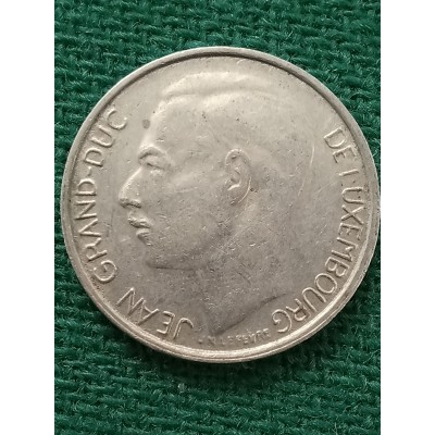 1 франк 1981 год. Люксембург
