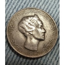 5 франков 1962 год. Люксембург