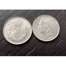 5 франков 1979 год. Люксембург