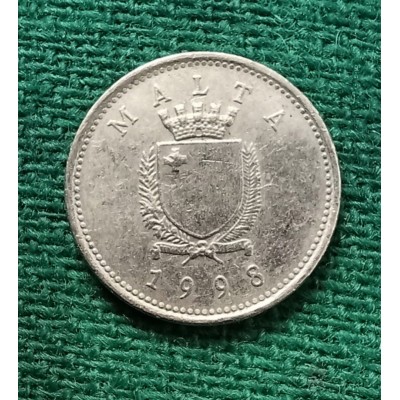 2 цента 1998 год. Мальта