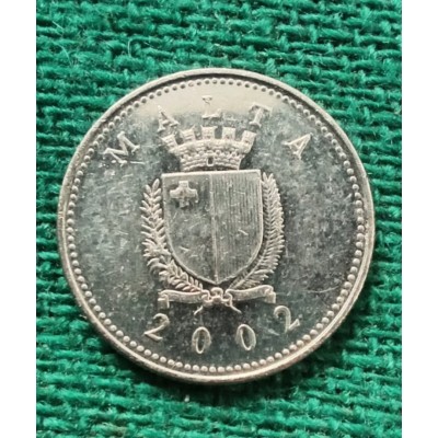 2 цента 2002 год. Мальта