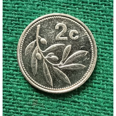 2 цента 2002 год. Мальта