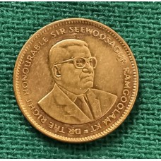 5 центов 2012 год. Маврикий