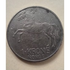 1 крона 1972 год. Норвегия